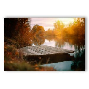 Puente en lago