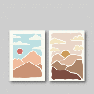 Montaña Pastel