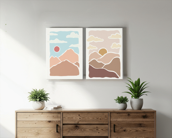 Montaña Pastel