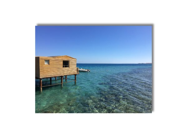 Cabaña sobre Turquesa