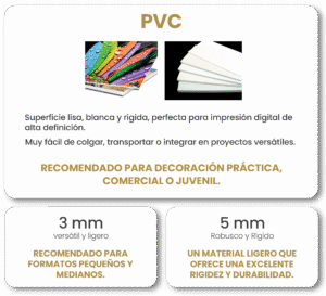 Guía visual PVC
